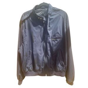 Men’s Vintage 1980’s Black Members Only Lightweight Jacket Size 46 (Large)